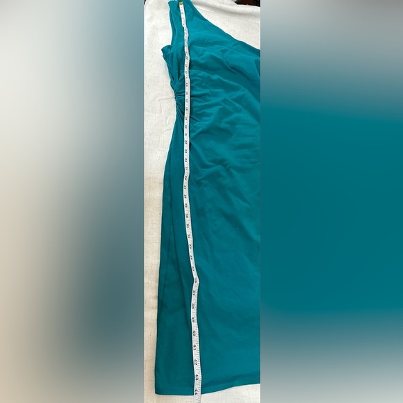 Victoria's Secret Teal One Shoulder Dress 💙 - Picture 3 of 11
